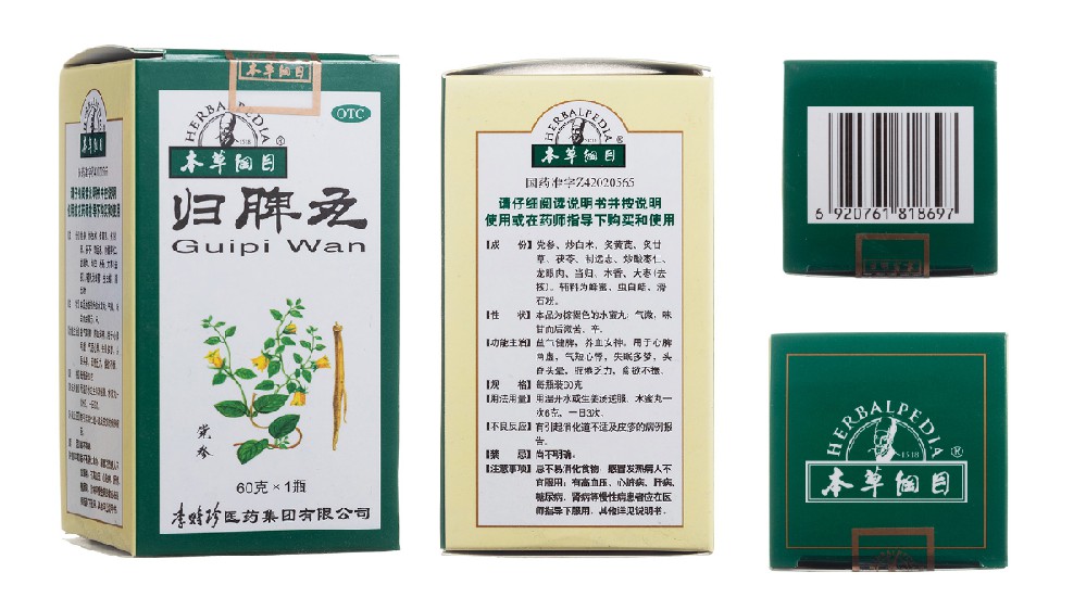 歸脾丸（本草綱目）